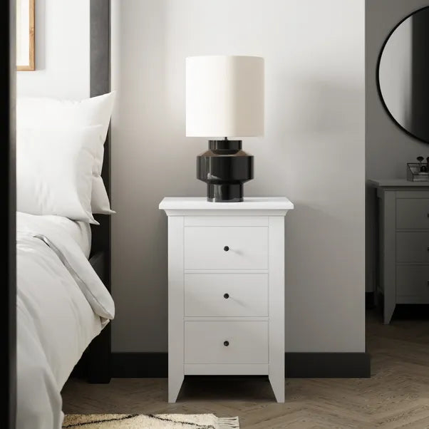 Lynton 3 Drawer Bedside Table