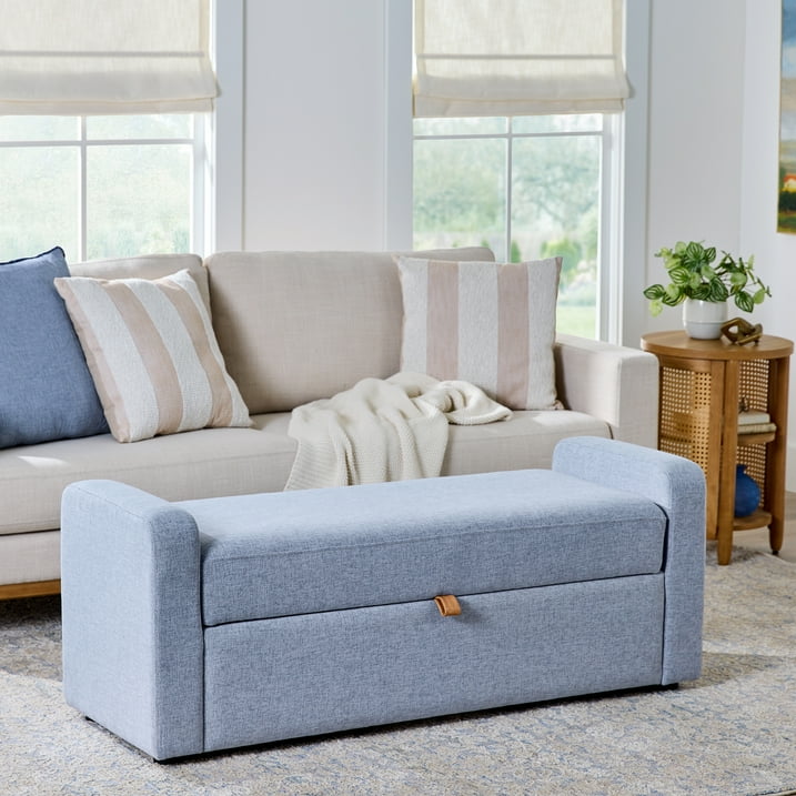 Better Homes & Gardens Springwood 55.12" Storage Bench