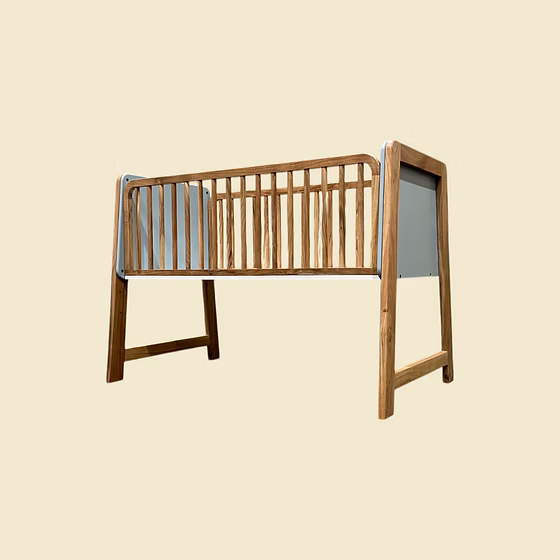 Solid Wood Kids Crib | Mamta Handicraft