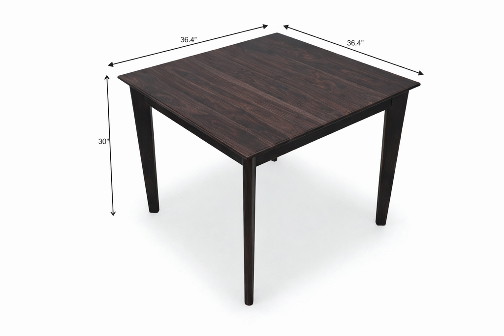 Urban Living Solid Sheesham Wood 4 Seater Dining Table