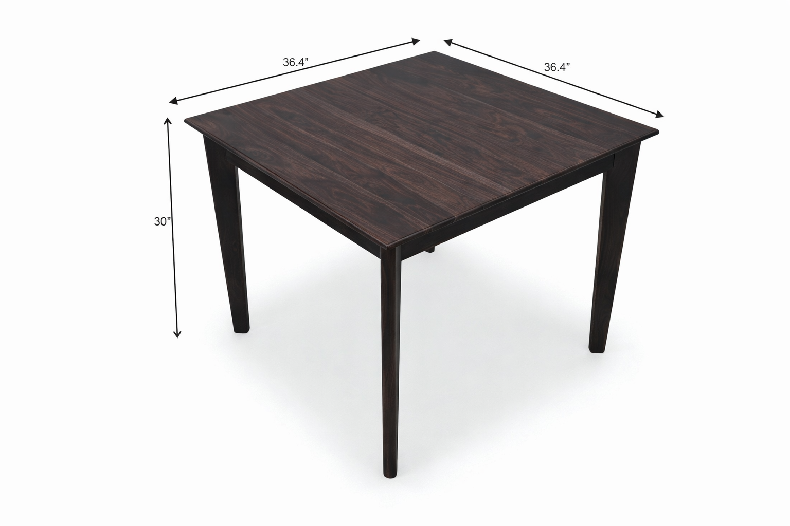 Urban Living Solid Sheesham Wood 4 Seater Dining Table