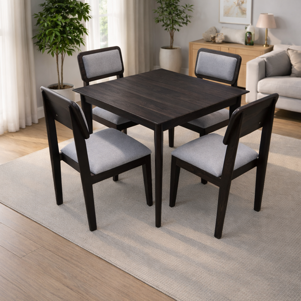 Sheesham Dining Set — 4 Seater with Bench | Mamta Handicraft