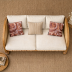 Valencia Rattan 3 Seater Curved  Sofa