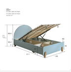 Solid Wood Kids Bed | Mamta Handicraft