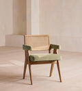 Solid Wood Hayward Dining Chair with Arms — Set of 2 | Mamta Handicraft