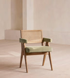 Solid Wood Hayward Dining Chair with Arms — Set of 2 | Mamta Handicraft