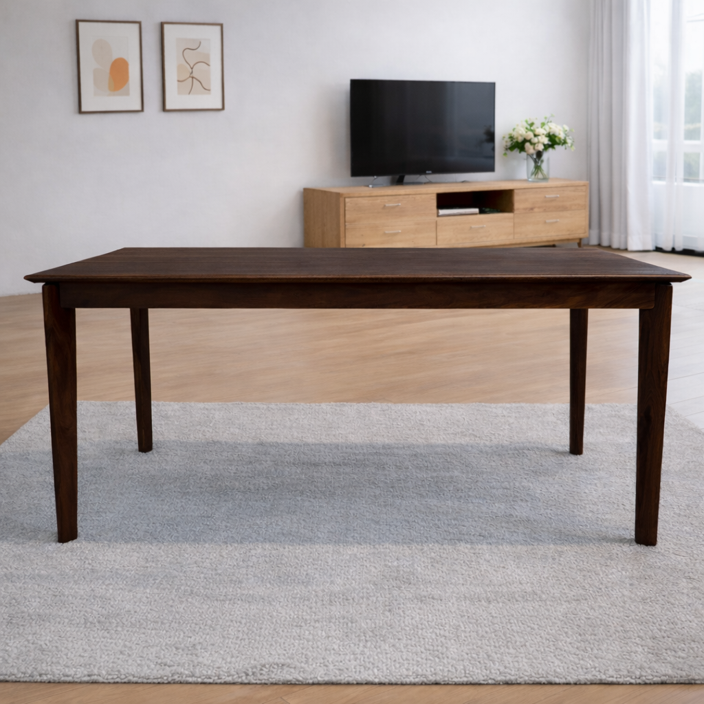 Urban Living Solid Sheesham Wood 8 Seater Dining Table