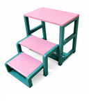 Step Stool Side Table Folded | Mamta Handicraft