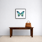 Urban Living Solid Sheesham Wood Bench-Honey