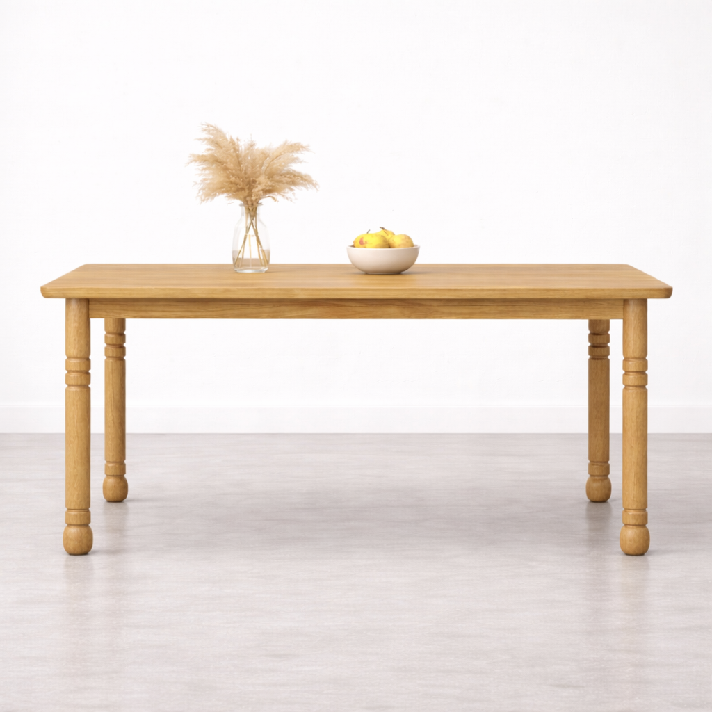 Valencia Dining Table Front View | Mamta Handicraft