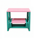 Solid Wood Step Stool Side Table As Table | Mamta Handicraft