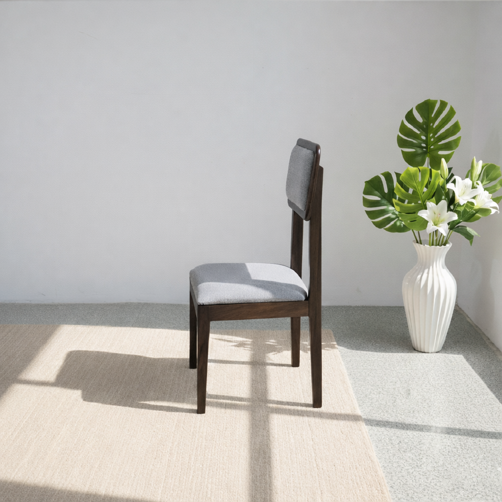 Urban Living Solid Sheesham Wood Comfort Chair Set of 2