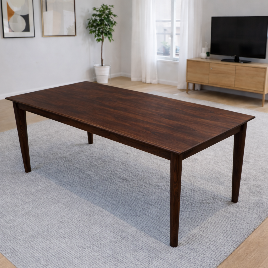 Urban Living Solid Sheesham Wood 8 Seater Dining Table