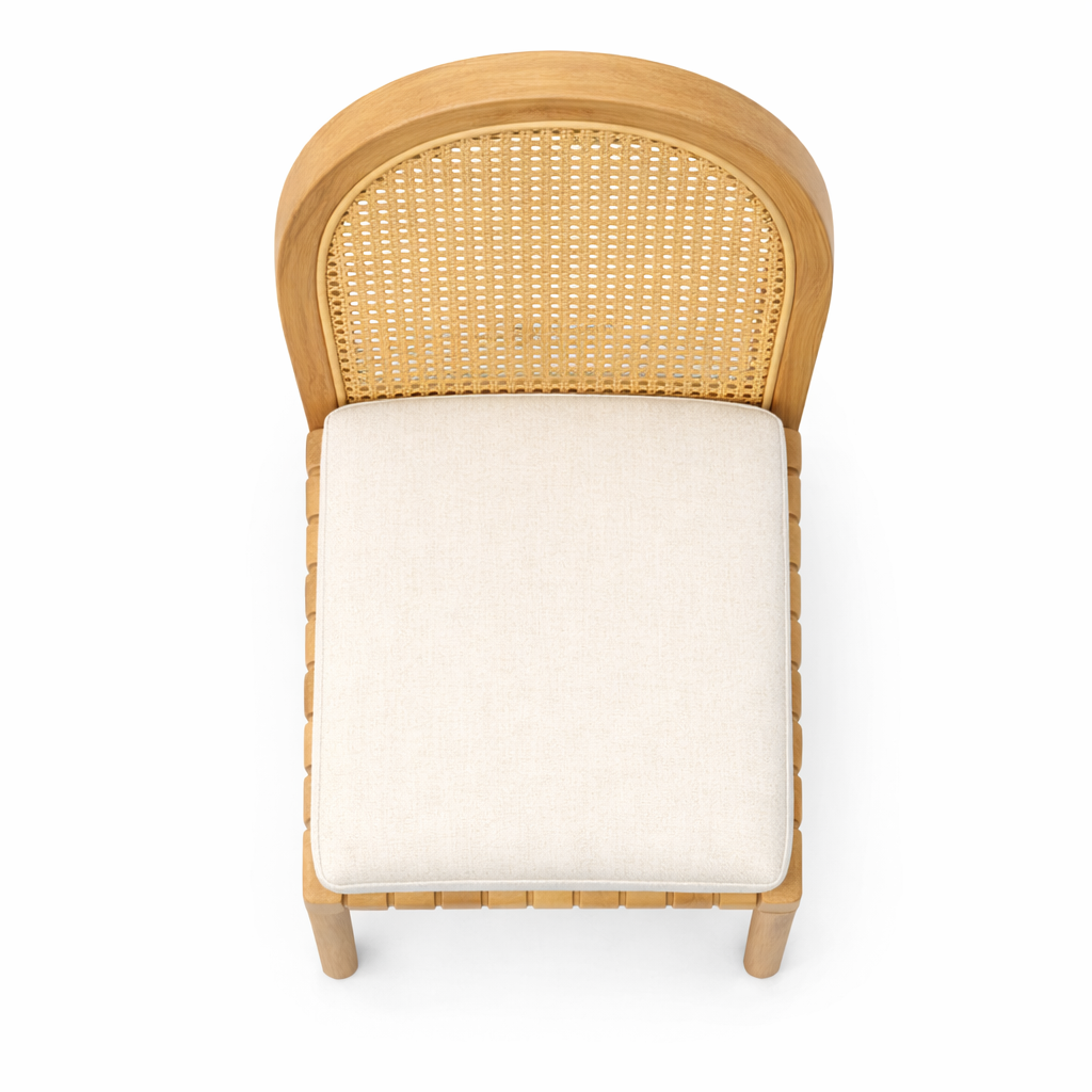 Valencia Rattan Oval Back Rattan Dining Chair Set of 2