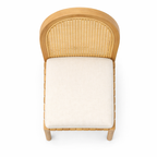 Valencia Rattan Oval Back Rattan Dining Chair Set of 2