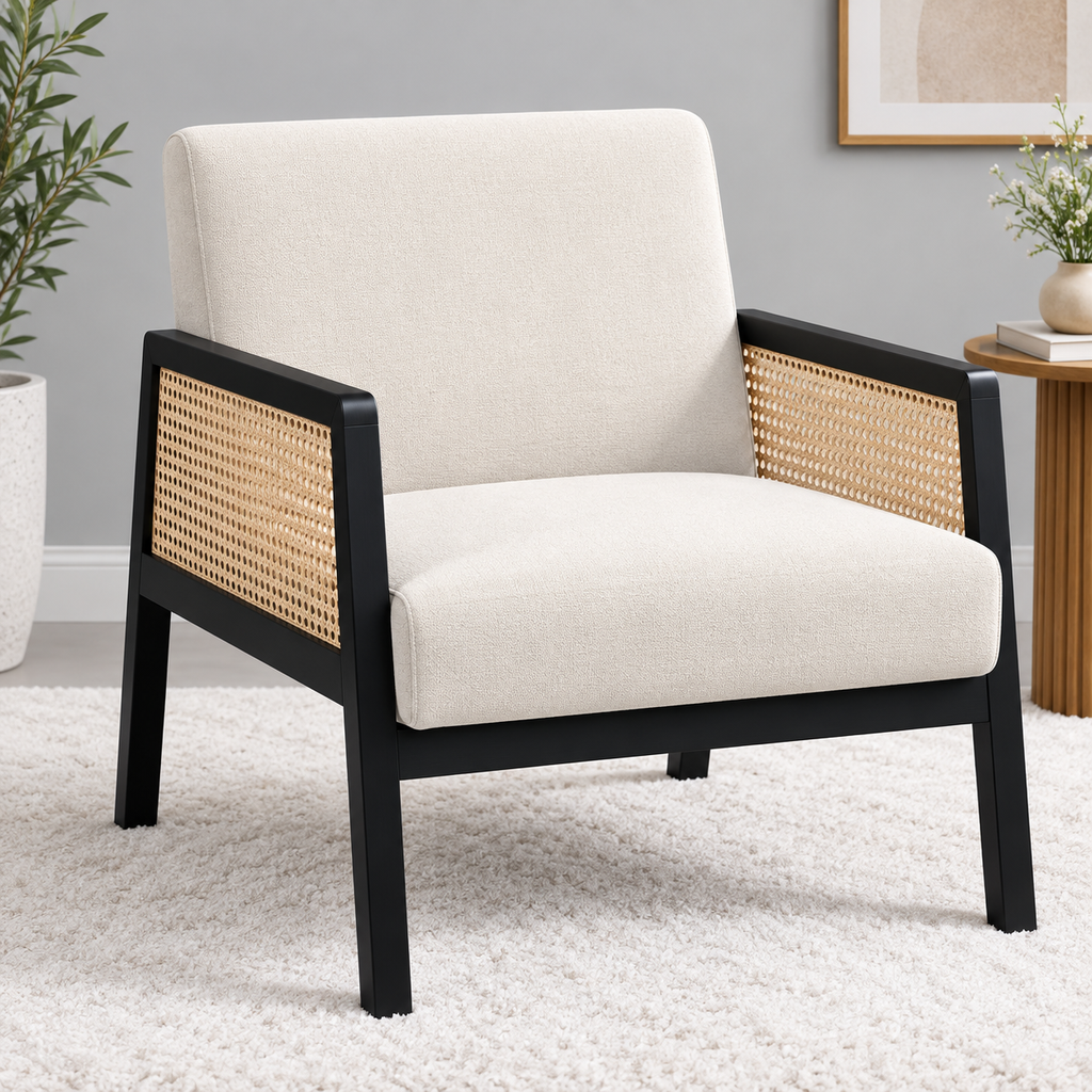 Milo Cane Lounge Chair