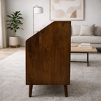 Indiana Scalloped Bookrack Study Room | Mamta Handicraft