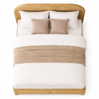 Valencia Rattan Hydraulic Storage Bed