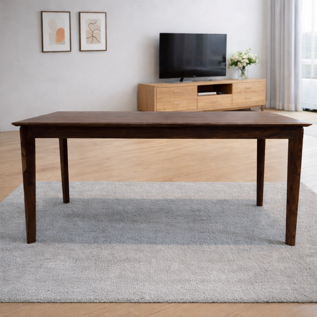 Urban Living Solid Sheesham Wood 8 Seater Dining Table