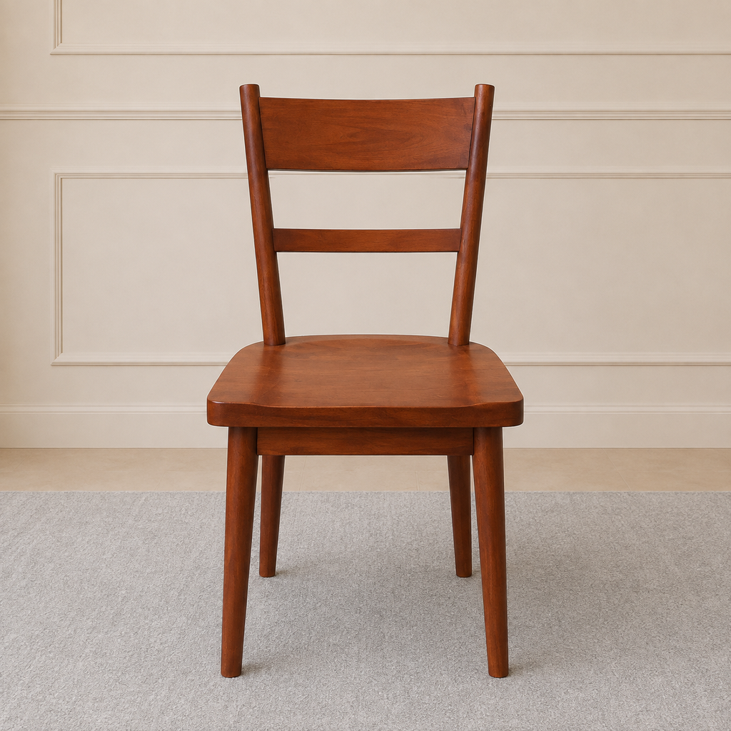 WillowCraft Solid Wood Dining Chair set Of 2