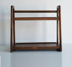 Modern Solid Wood Kitchen Rack-Walnut