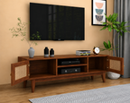 Mango Wood TV Cabinet Side View | Mamta Handicraft