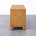 Valencia Rattan Arched  Wooden TV Media Unit