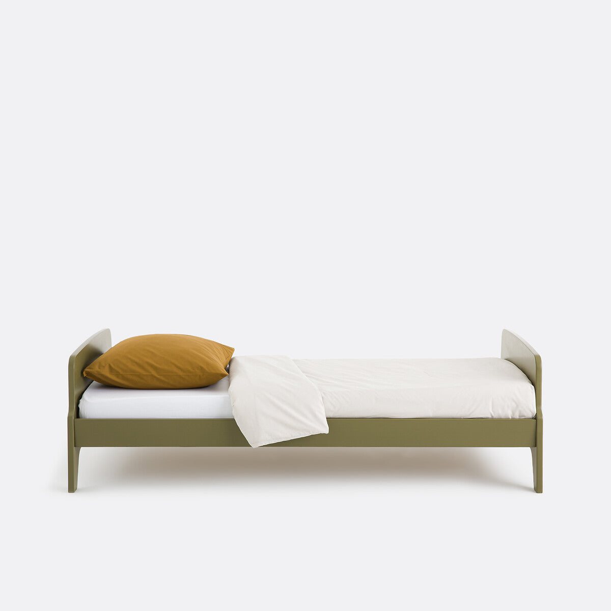 Retro vintage style bed, 1 person, Adil