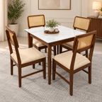 Modern Ceramic Top Dining Table -4 Seater
