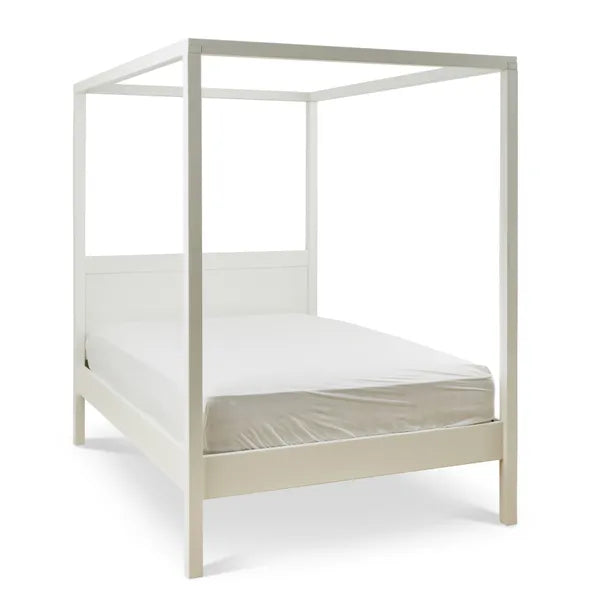 Wynmist Solid Wood 4-Poster Canopy Bed | Mamta Handicraft