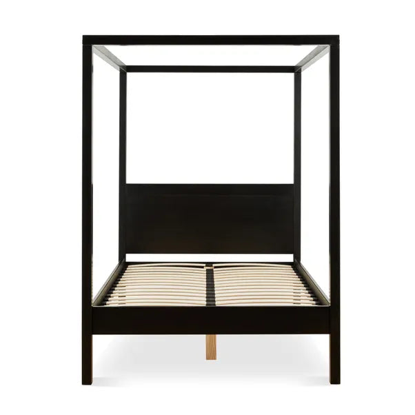 Wynmist Solid Wood 4-Poster Canopy Bed | Mamta Handicraft
