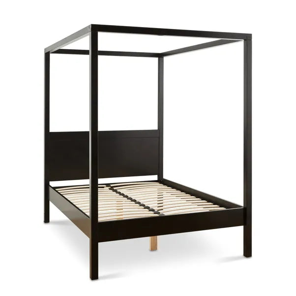 Wynmist Solid Wood 4-Poster Canopy Bed | Mamta Handicraft