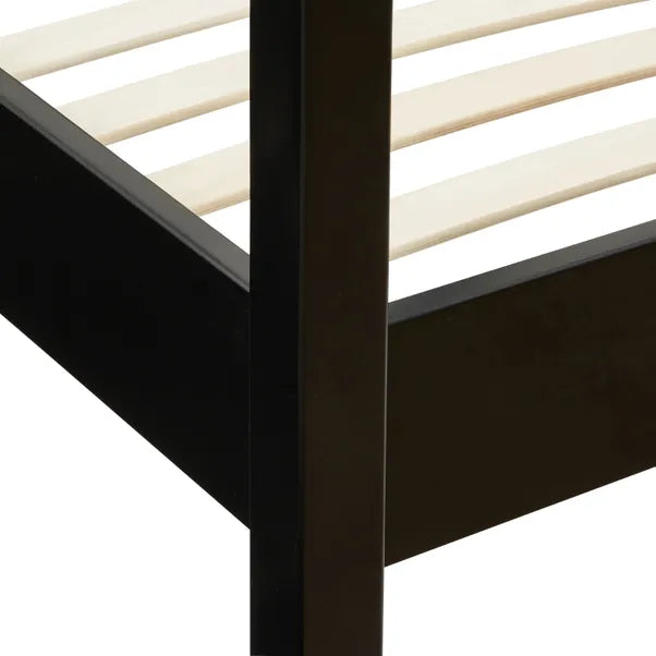 Wynmist Solid Wood 4-Poster Canopy Bed | Mamta Handicraft