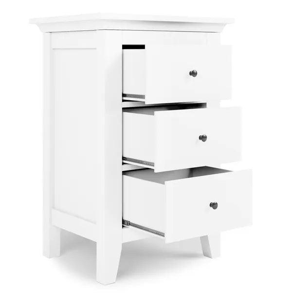 Wynmist Solid Wood 3-Drawer Bedside Table | Mamta Handicraft