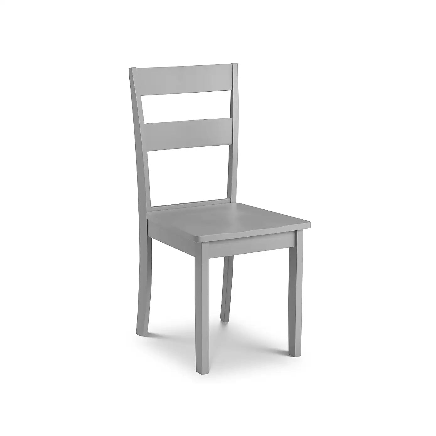 Kobe 4 Seater Rectangular Small Dining Table with 4 Chairs, Grey