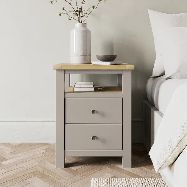 Wynmist 2 Drawer Bedside Table