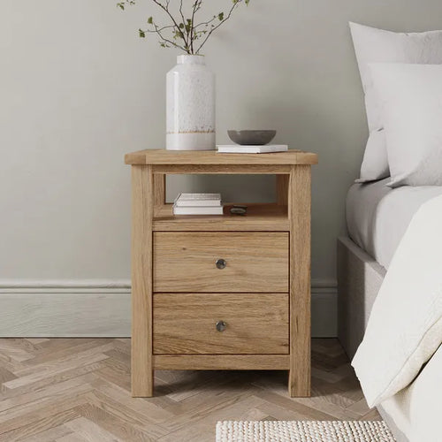 {"alt" => "Olney 2 Drawer Bedside Table"}