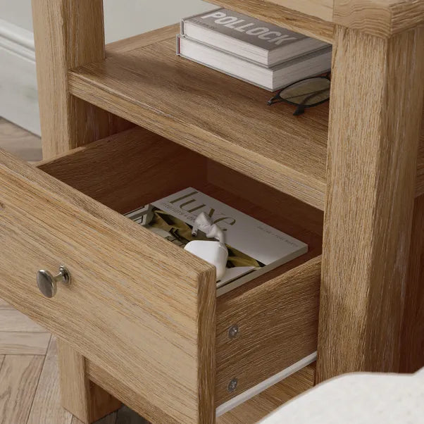 Olney 2 Drawer Bedside Table
