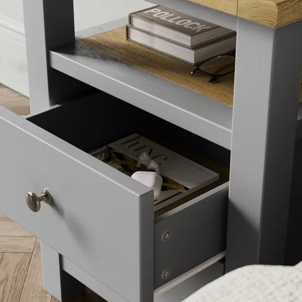 Olney 2 Drawer Bedside Table