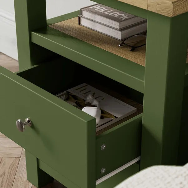 Olney 2 Drawer Bedside Table