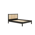 Oslo Croxley Solid Wood Rattan Bed | Mamta Handicraft