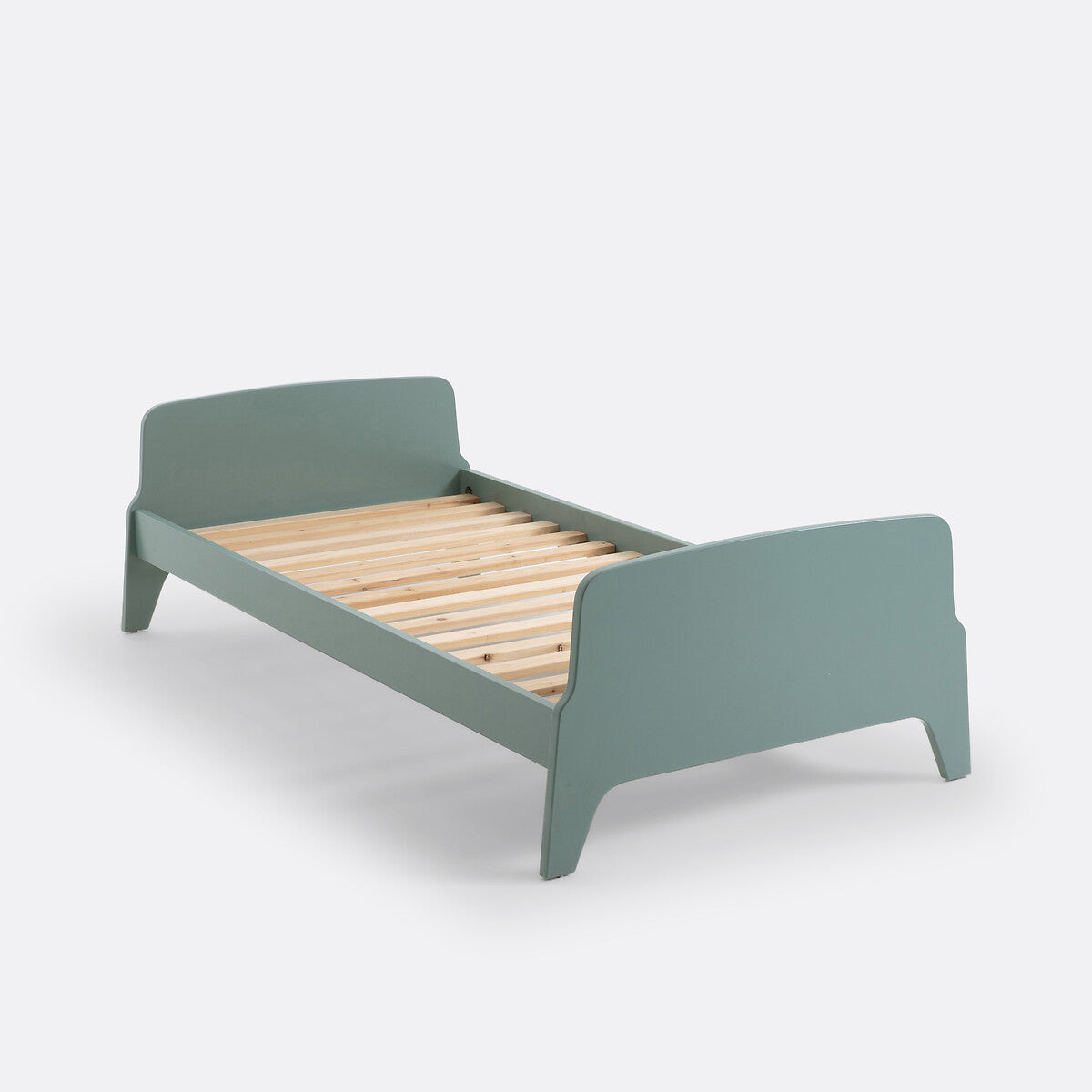 Retro vintage style bed, 1 person, Adil