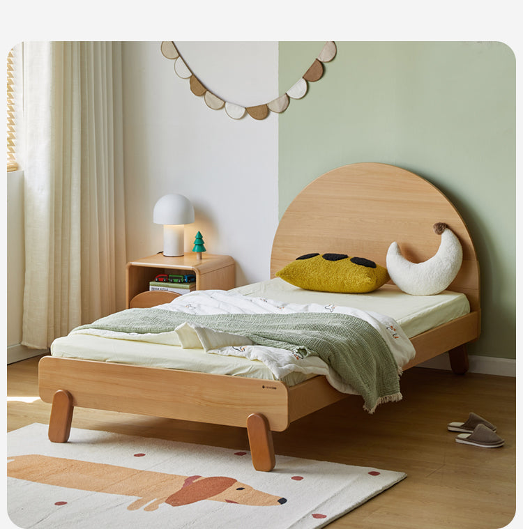 Beech solid wood Bed