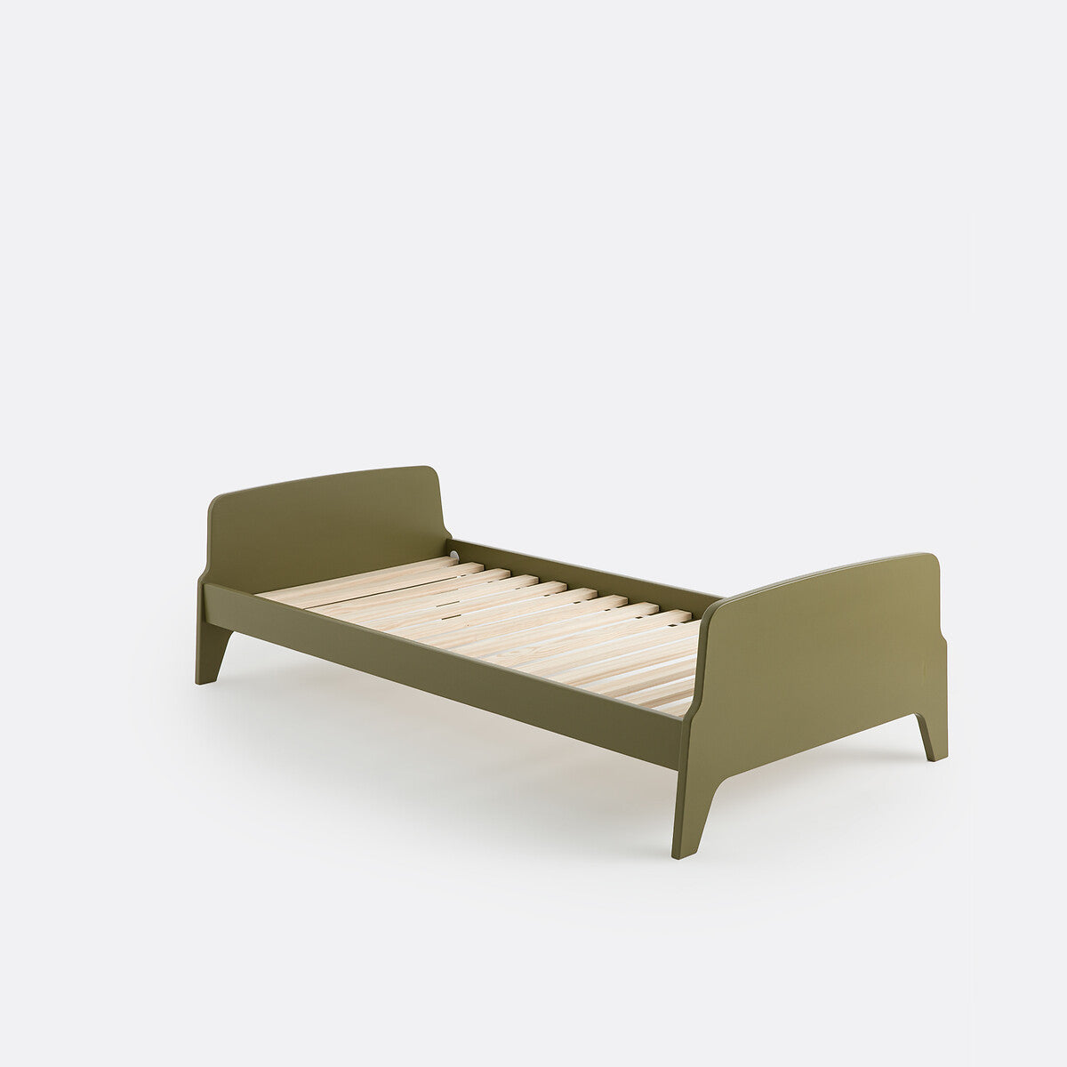 Retro vintage style bed, 1 person, Adil