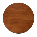 Cane Accent Side Table Top View | Mamta Handicraft