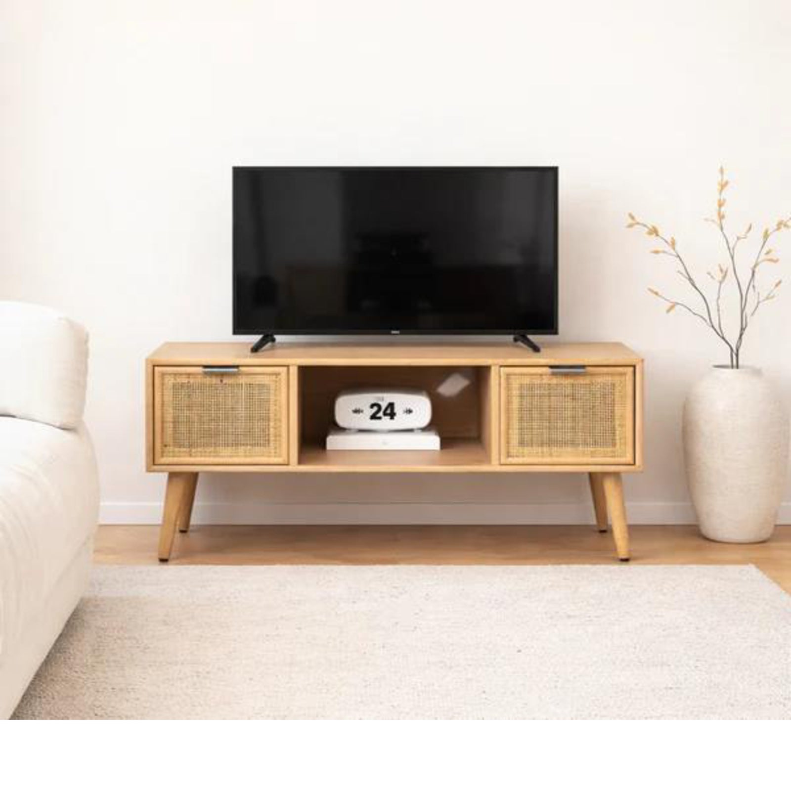 Varnisa TV Console with Storage
