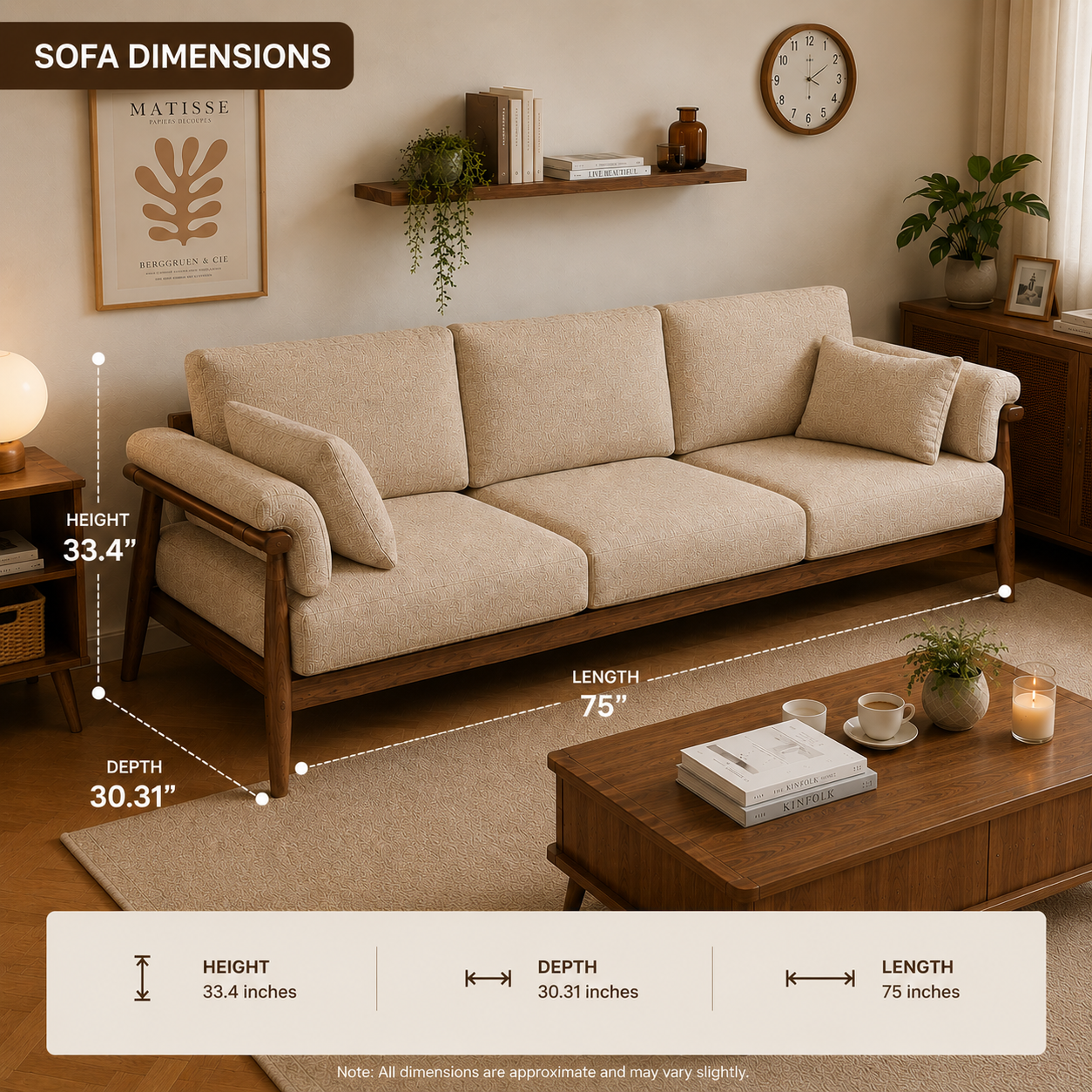 Mamta Milano Luxury Italian 3 Seater Sofa Lifestyle | Mamta Handicraft