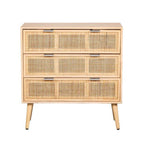 Varnisa Cane Writing Desk