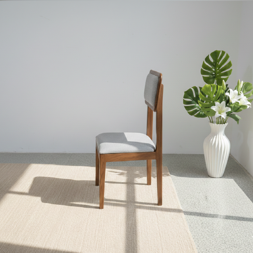 Urban Living Solid Sheesham Wood Comfort Chair Set of 2