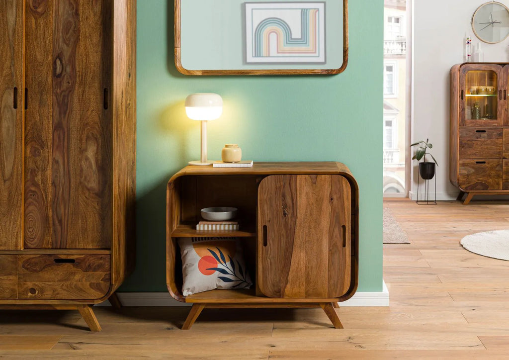 Marwar Solid Sheesham Wood Storage Cabinet | Mamta Handicraft